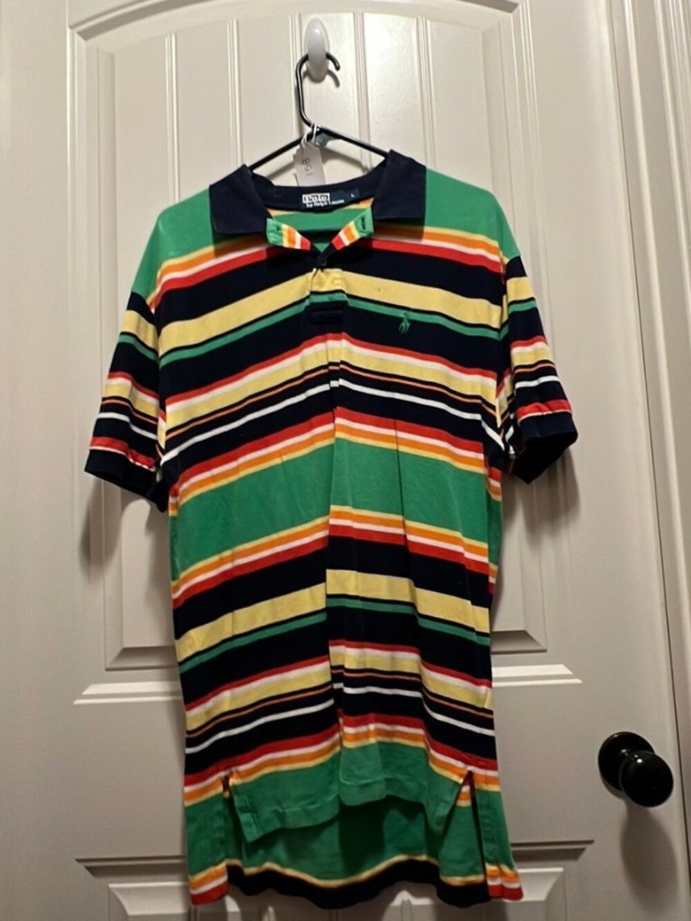 Men's Polo (Ralph Lauren) Striped Shirt Size L